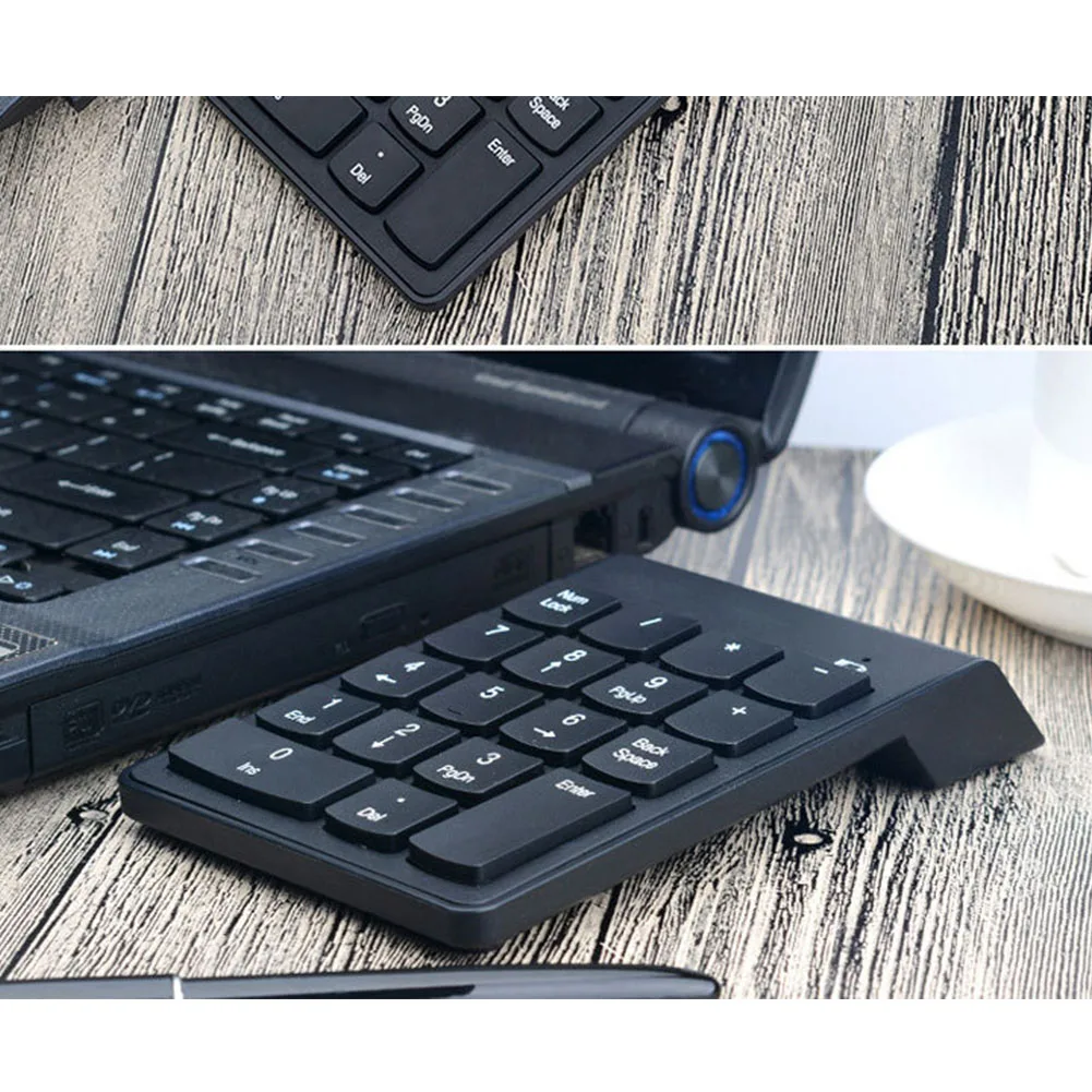 Компьютер ноутбук простое управление Настольный цифровой Numpad 2,4G Беспроводная клавиатура Универсальный ABS Mini USB внешняя цифровая клавиатура
