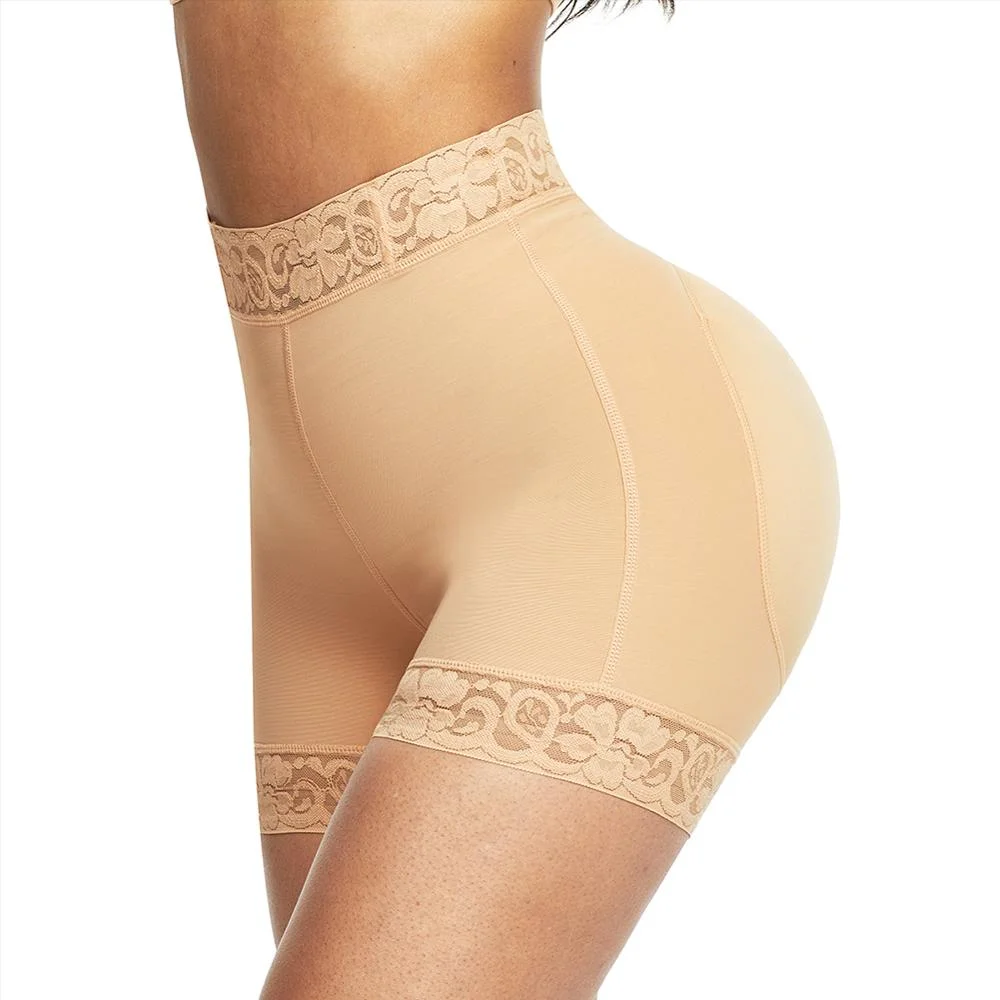 Fajas Colombianas Bum Lift Tummy Control Shapewear Mid Thigh Open