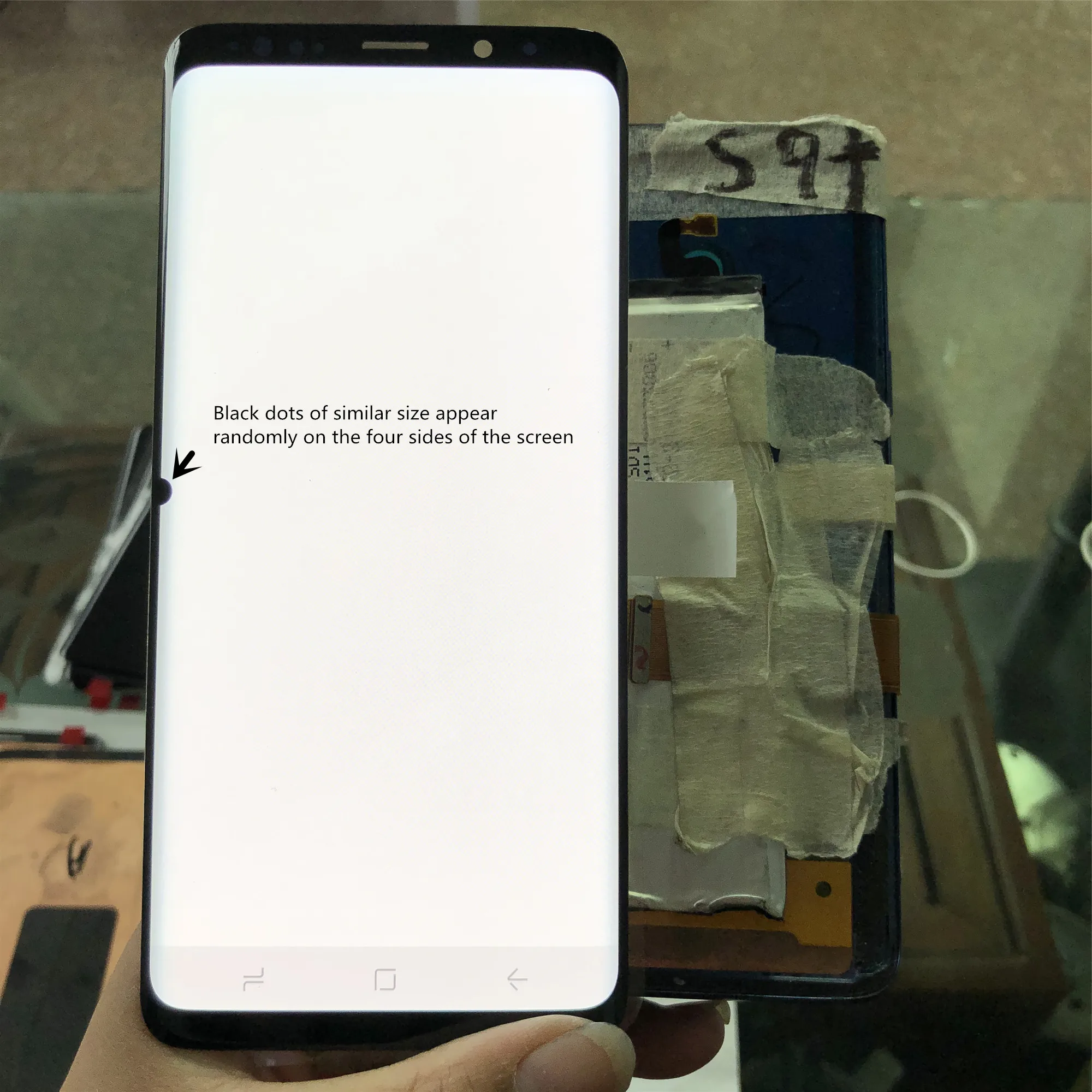 Сменный сенсорный ЖК-экран 2960*1440 AMOLED для SAMSUNG Galaxy S9plus дигитайзер с рамкой s9 plus G965