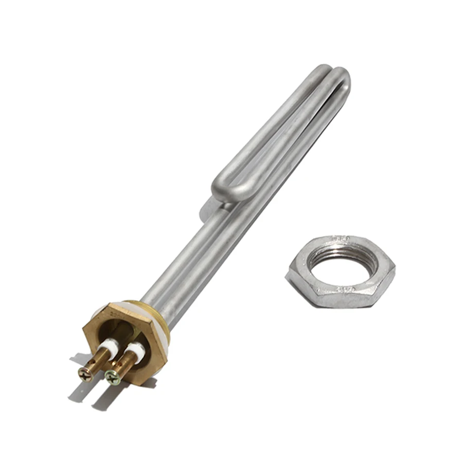 1 дюйм/DN25 нагревательная трубка для сауны Steem Engine 110/220/380 В высокотемпературный электрический нагревательный элемент с аксессуаром 1/2/3/4 кВт