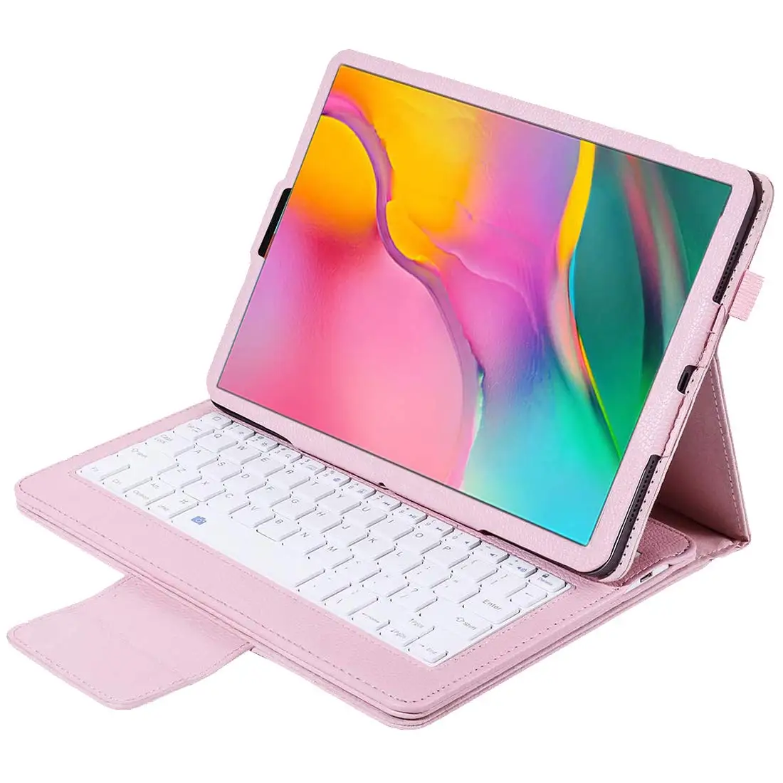 Магнитный чехол для samsung Galaxy Tab A 10,1 T510 T515 с клавиатурой PU кожаный чехол для samsung T510