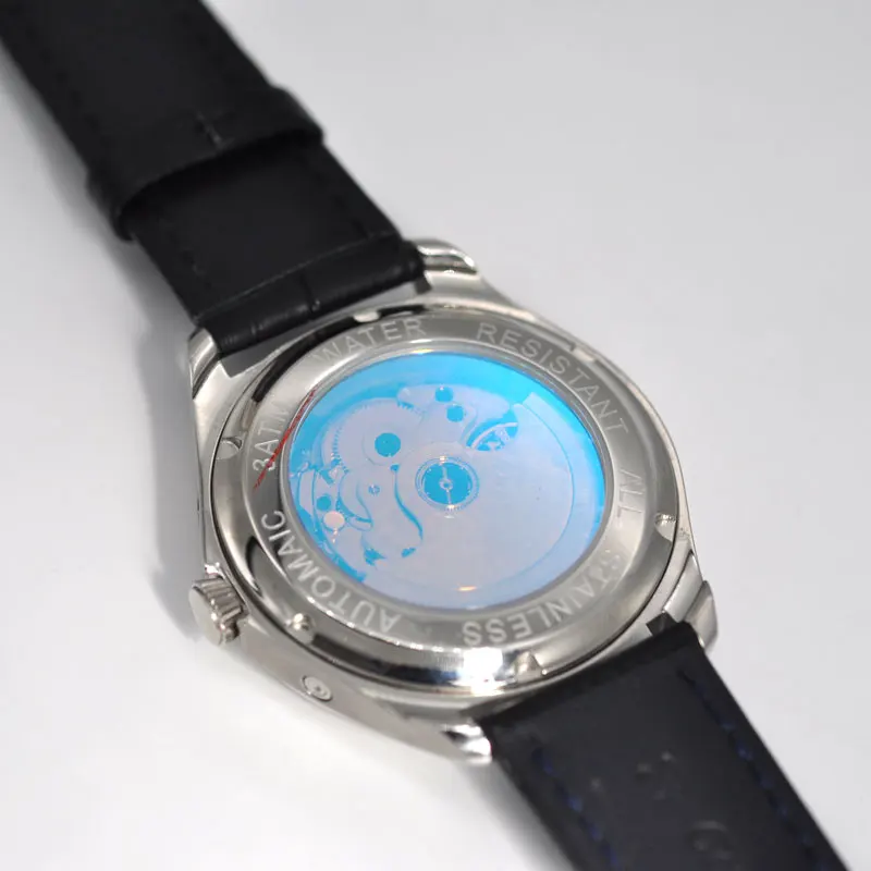41 мм Moon Phase часы C2 новые Corgeut мужские часы модные автоматические механические наручные часы водонепроницаемые 316L чехол из нержавеющей стали
