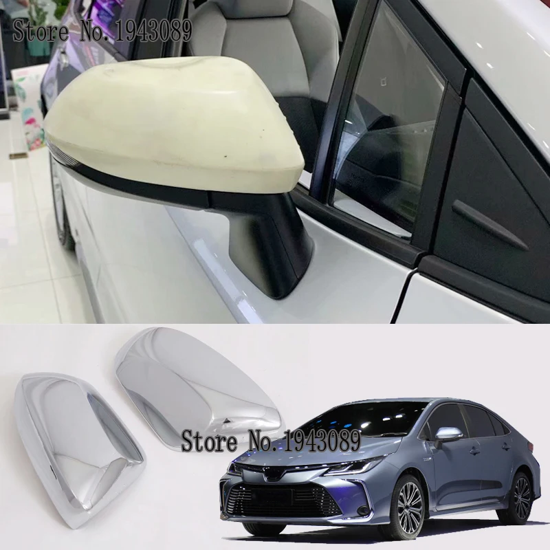 Для Toyota Sedan Corolla E210 Prestige Altis ABS хромированная крышка топливного бака автомобиля-Стайлинг отделка масляный топливный колпачок защитный