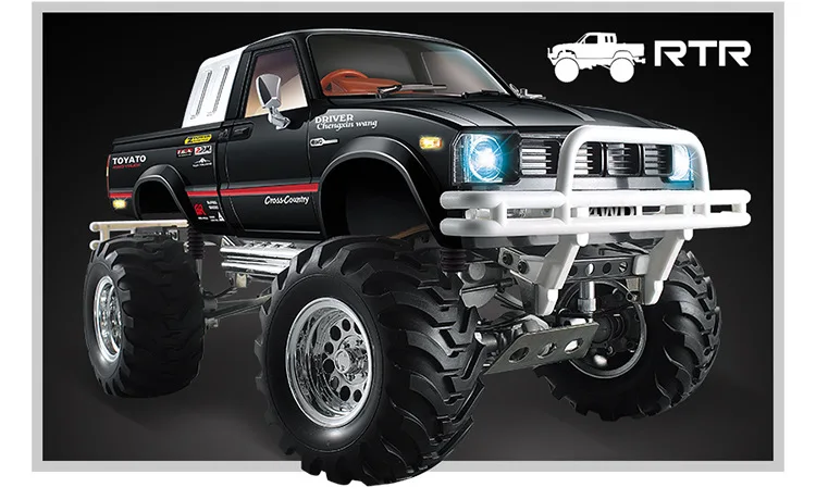

ZT 1/10 mountain pig remote control car empty version metal version mountain pig KIT version model climbing suv without electron