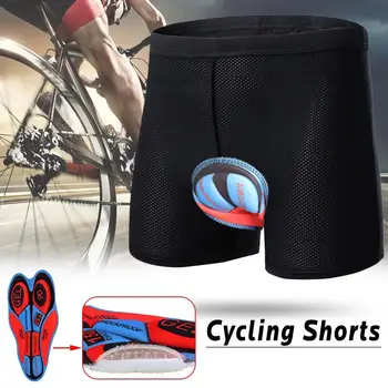 

Cycling Shorts Gel Pad Coolmax 9D S-XXXL Cycling Cushion MTB Bike Base Seat Cushion Breathable Shockproof Bicycle Underwear Pads