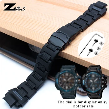 

high quality Plastic watchband for casioGW-A1100 GW-4000 GA-1000 G-1400 watch strap with tools Replace Wristwatch Band Rubber