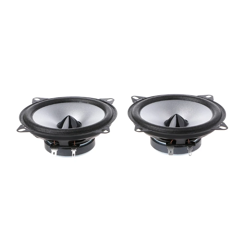 Прямая поставка 2x" Автомобильный громкоговоритель HIFI полный диапазон Пузырьковые резинки края колонки