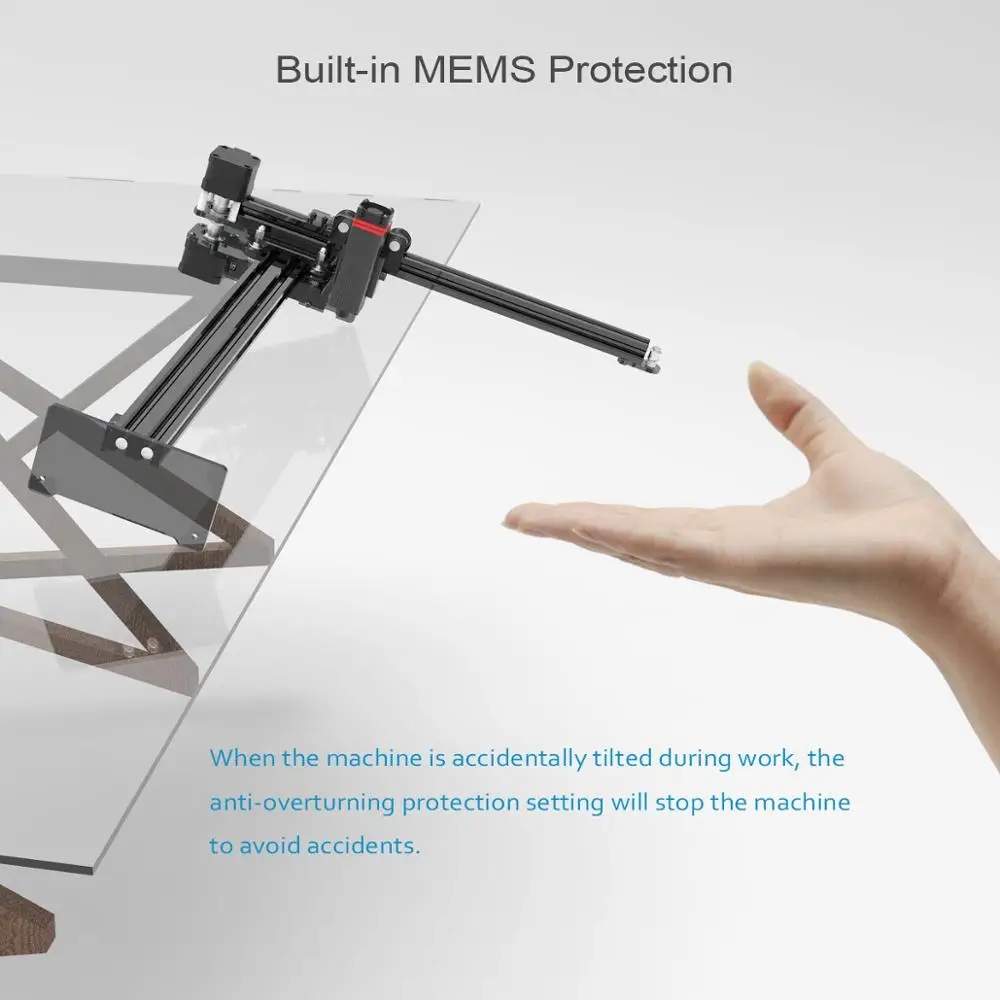 NEJE Master 2s Plus A40640/N40630 CNC Laser Engraver Cutter Printer Cutting Machine Router Lightburn Bluetooth Metal Mark Tool