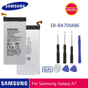 

SAMSUNG Original Phone Battery EB-BA700ABE 2600mAh For Samsung Galaxy A7 2015 SM-A700F SM-A700FD SM-A700S SM-A700L SM-A700