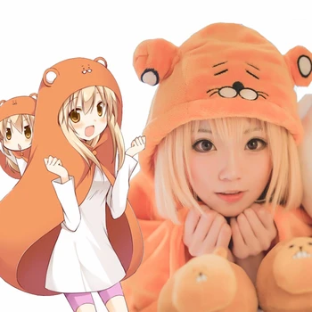 Himouto Umaru-chan Cosplay Costume Doma Umaru Mantello Coperta Umaru chan Morbido Flanelle Del Fumetto Con Cappuccio Del Capo Delle Ragazze Carino Per Il Tempo Libero usura
