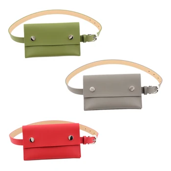 

New Ms. Wild Fashion Leather Belt Around His Waist Bag Decorative Pockets 3