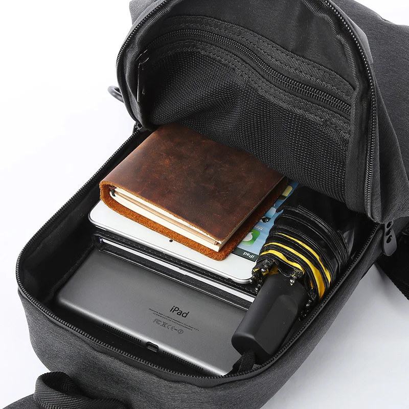 MOYYI сумка через плечо высокое качество Оксфорд водонепроницаемый Слинг Сумка мужская нагрудная сумка подходит 9,7 дюймов iPad Новая мода сумка через плечо