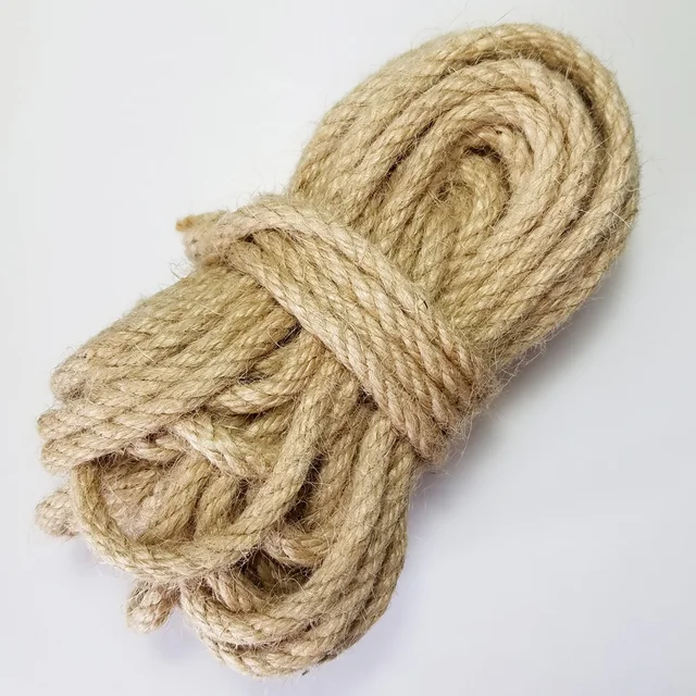 100% Natural linen twine rope 100m/roll macrame cords 3pcs/lot for handmade  packing DIY - AliExpress