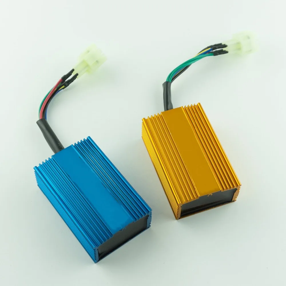 1 шт. 6-контактныйб гоночный CDI GY6 Круглый Pin Коробка зажигания для 50cc 90cc 110cc 125cc 150cc 2 тактный двигатель Мопед Скутер ATV Quad Багги