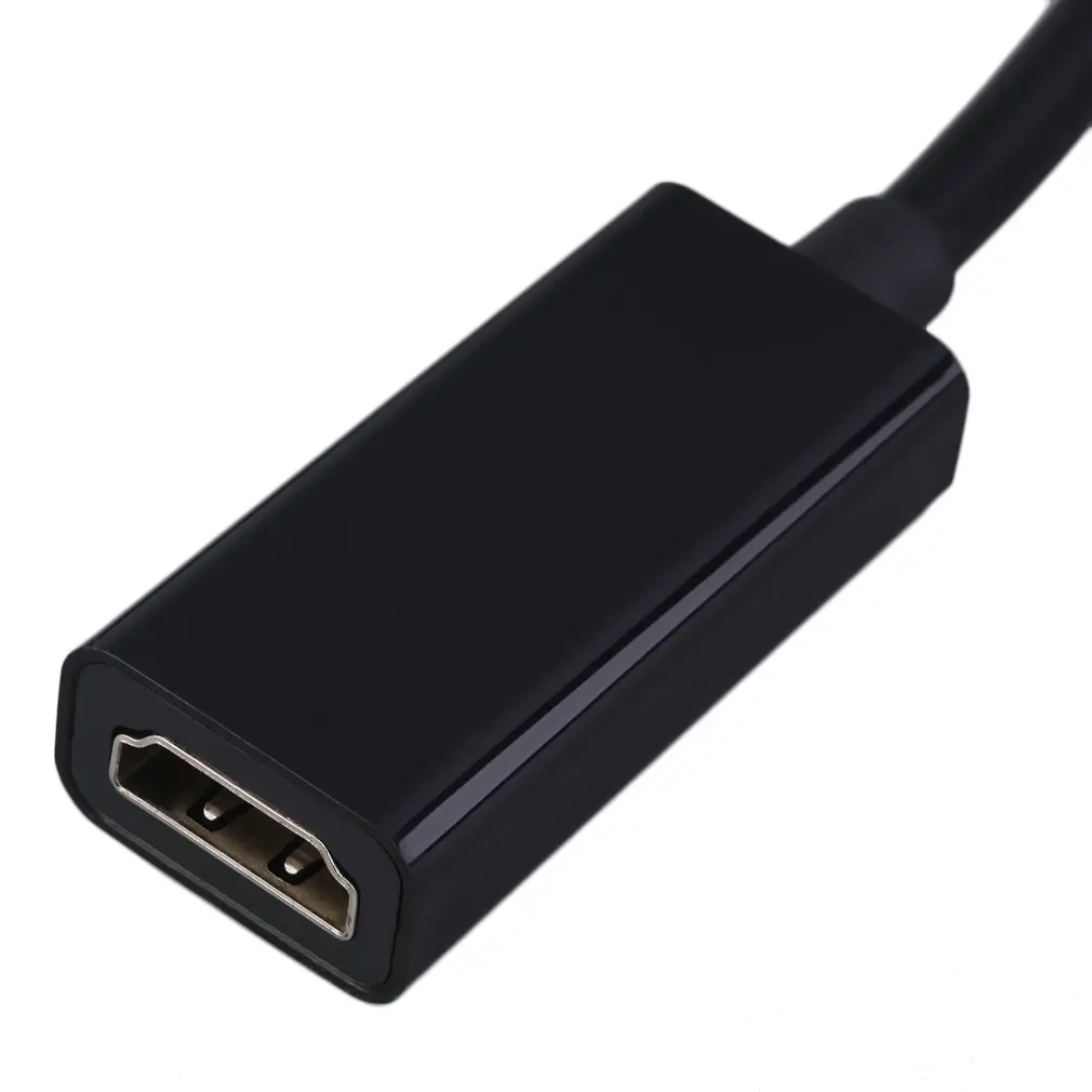 2016 Новый адаптер DP к HDMI HD 1080P M/F Display Port Кабельный разъем в наличии! Черный и белый