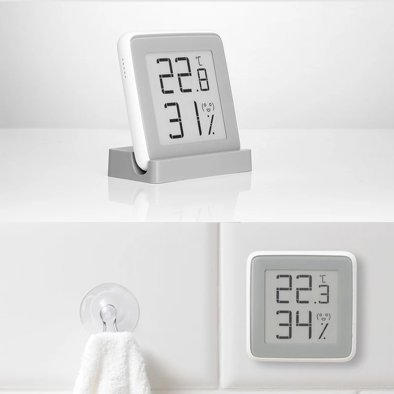 Xiaomi MiaoMiaoCe E-Link термометр датчик температуры и влажности дисплей с чернильным экраном цифровой измеритель влажности светодиодный измеритель влажности для дома