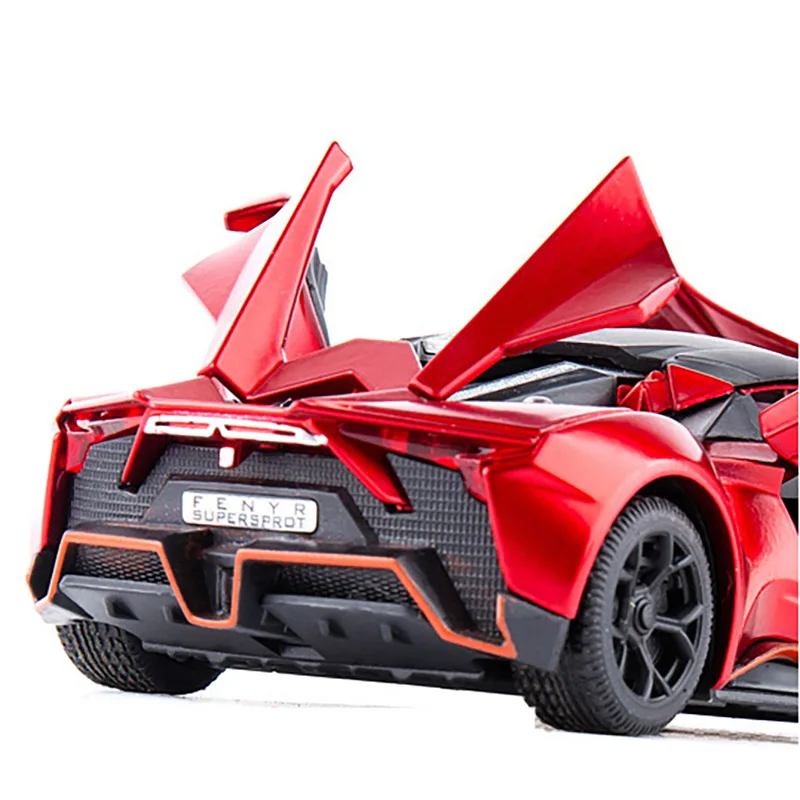 Металлические модели Lykan Hypersport из сплава спортивный автомобиль коллекционная