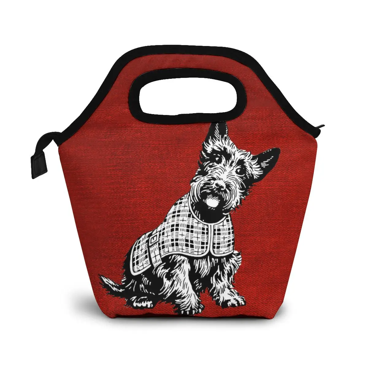 

Westie Cooler Lunch Bag For Picnic Kids Women Travel Thermal Breakfast Organizer Insulated Waterproof Storage Bag Lunch Box