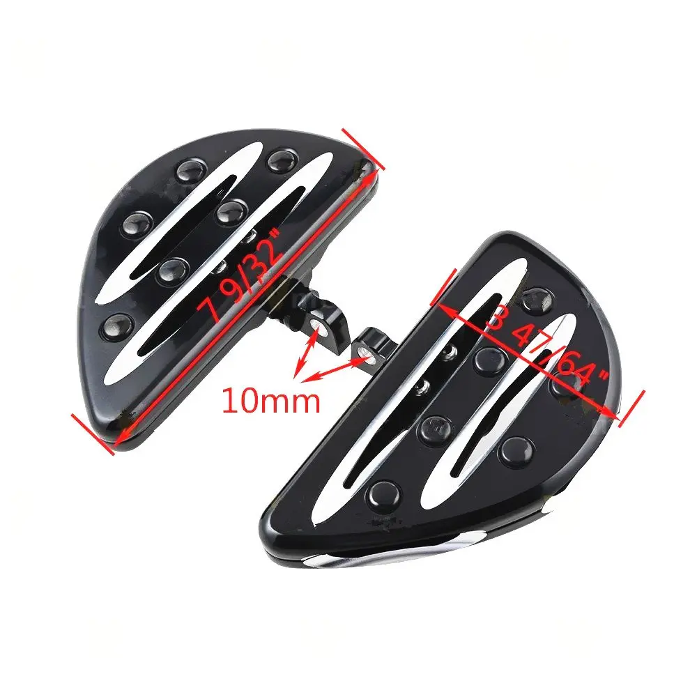 Мотоцикл CNC Cut Мужской крепление подножки доска для Harley Dyna Electra Glide Fatboy FLHR Softail Sportster 883 1200