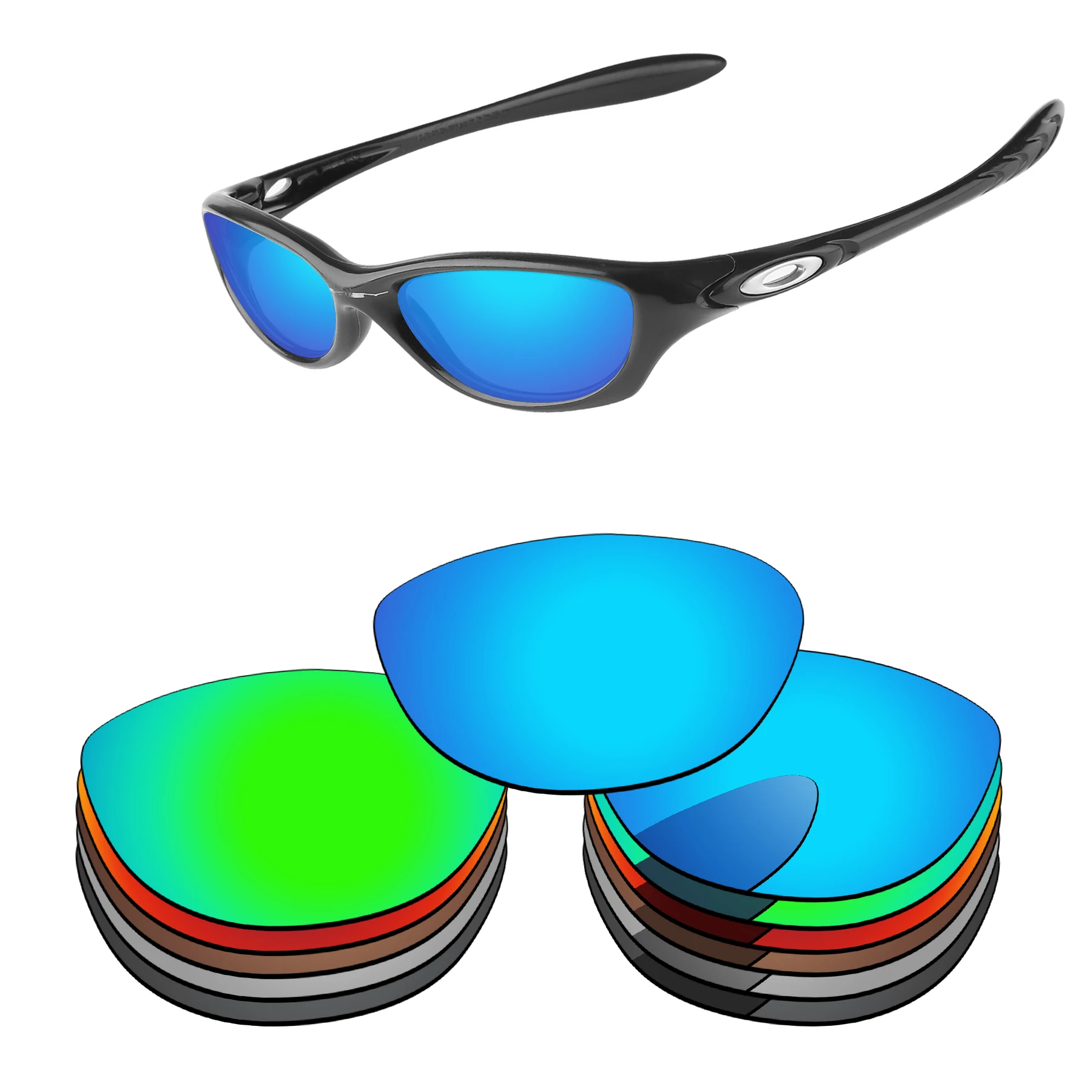 Bsymbo Replacement Lenses for-Oakley Fate Sunglasses Polarized - Multiple Options
