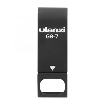 

ULANZI G8-7 Aluminium Alloy Battery Cover Rechargeable Side Covers Accessories for GoPro 8 Action Sports Camera