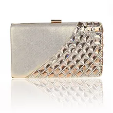 Новинка, односторонние вечерние сумки-клатчи с кристаллами и кристаллами, стильные клатчи для девушек, свадебные женские сумки, WY47