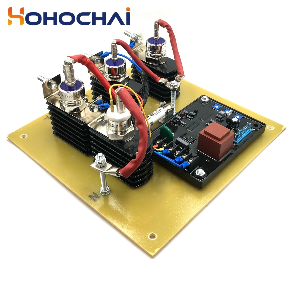 브러시 AVR 발전기용 빅 보드 AVR, AVR-75A GAVR 75A, GAVR-75A AVR 100A, AVR-100A GAVR 100A, GAVR-100A, 220V, 380V, 75A