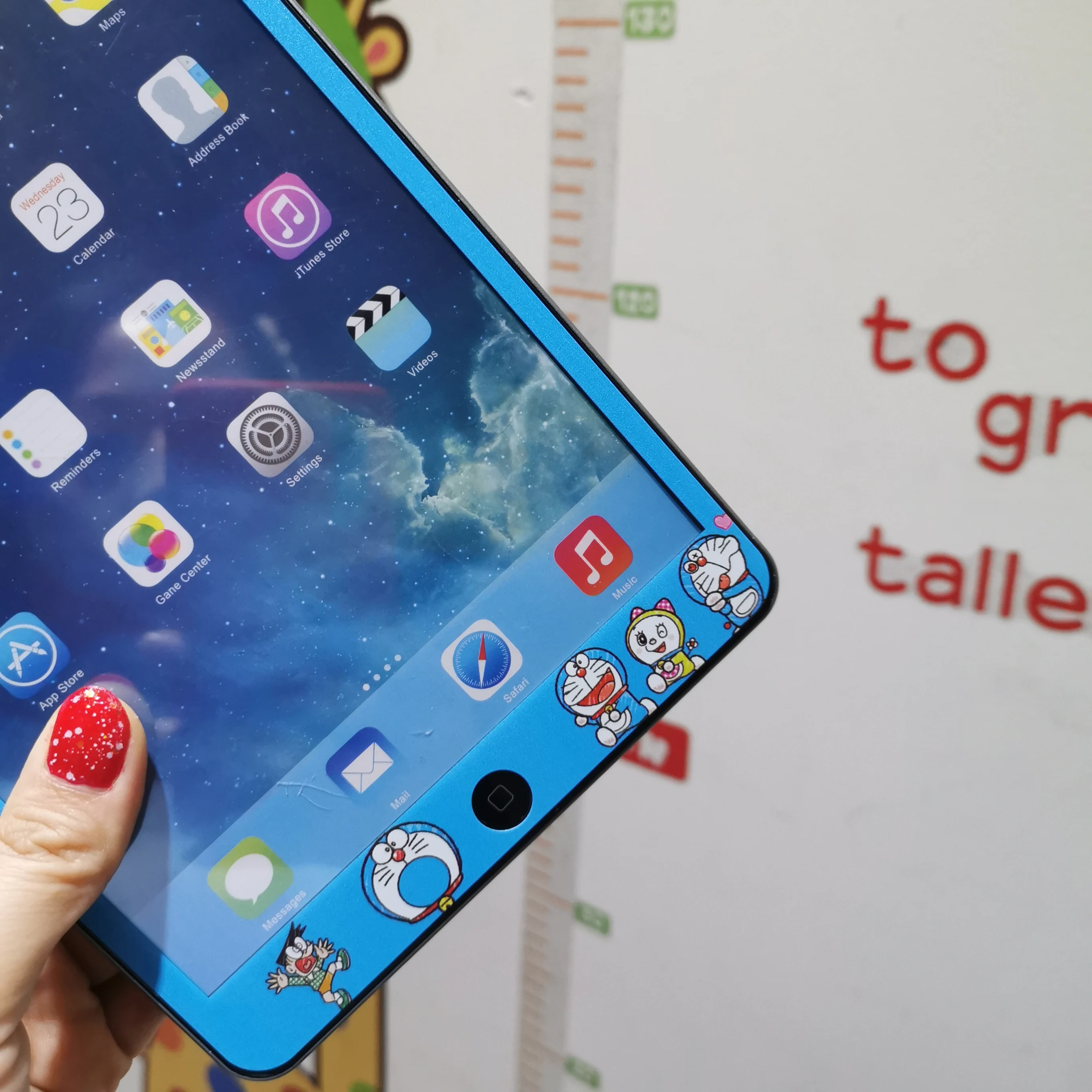 Для ipad mini 1 2 3 из закаленного стекла с мультипликационным рисунком, 7,9 дюймов, полное покрытие экрана, протектор для ipad mini 4 5 7," Funda+ ручка