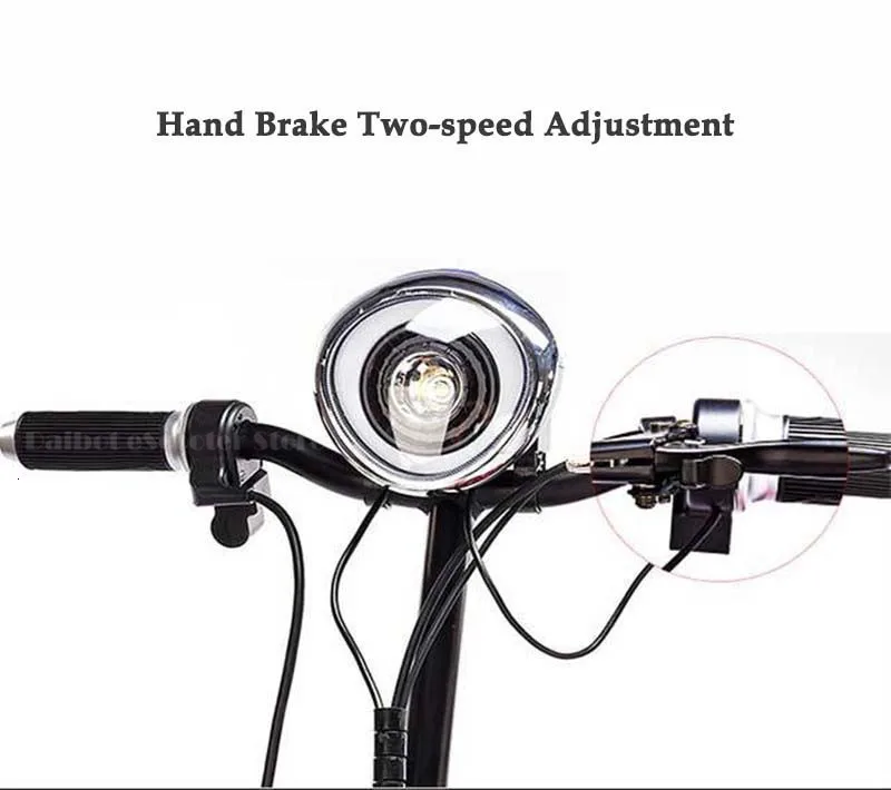 Daibot Electric Elderly Scooter 4 Wheels Electric Scooters 10 Inch 500W Foldable Electric Scooter For Disabled BlueBlackRed (47)