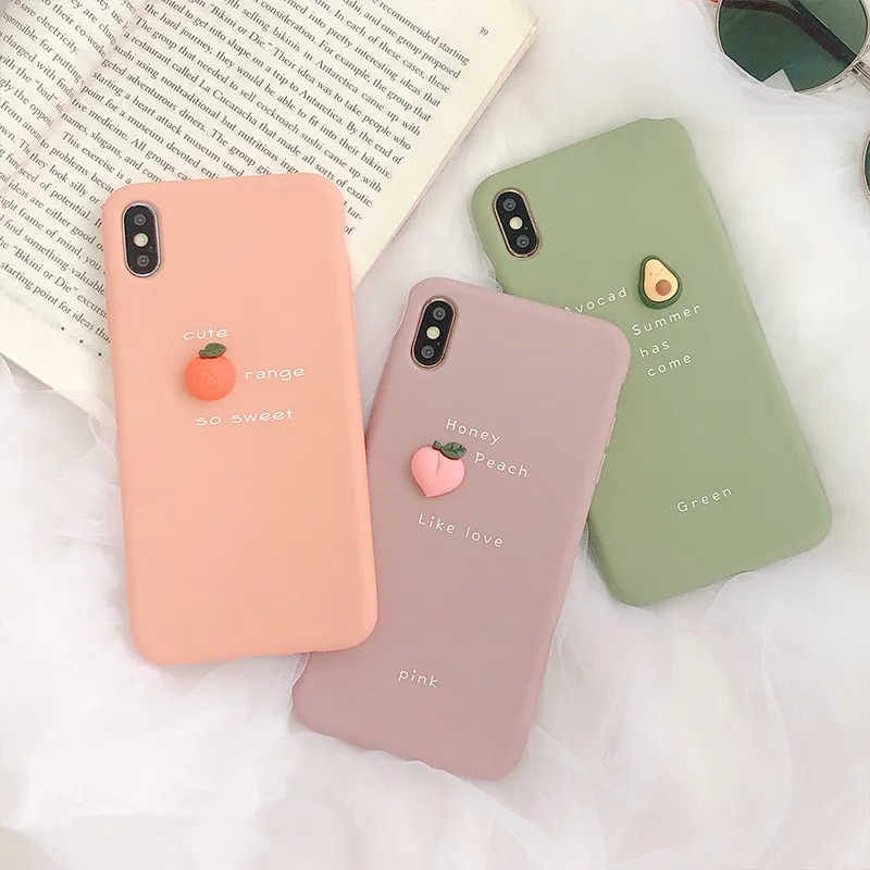 Мягкий яркий ТПУ чехол для телефона huawei Y9 P20 P30 mate 20 lite Honor 20 Pro 3D DIY чехол с фруктами для Honor 10 lite 8X