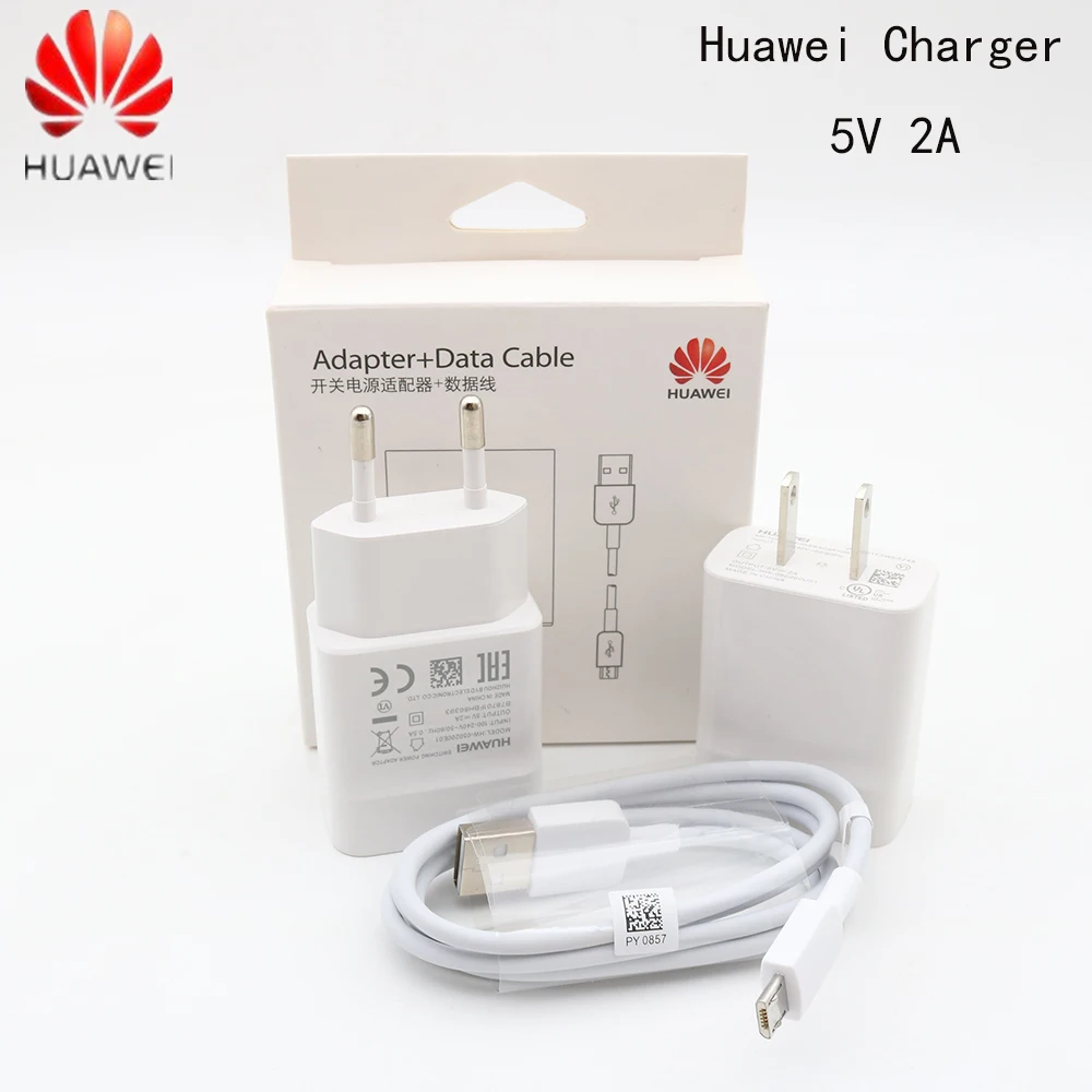

Original EU US Huawei Mate 10 Lite charging 5V2A charger and micro cable for p8 p9 p10 lite mate 10 lite Honor 8x 7x y5 y6 y7 y9