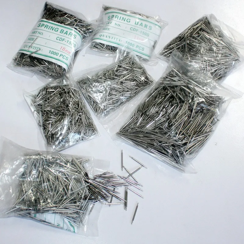Watch Accessories Watch Stores Only Watch Tool Stainless Steel Watch Ear Watch Band Sping Needle 1.5 Chunky 1000PCS Watch Accessories Watch Stores Only Watch Tool Stainless Steel Watch Ear Watch Band Sping Needle 1.5 Chunky 1000PCS