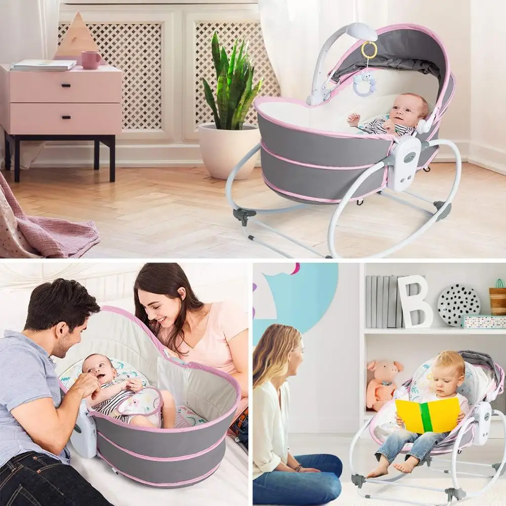 5 in 1 baby cradle