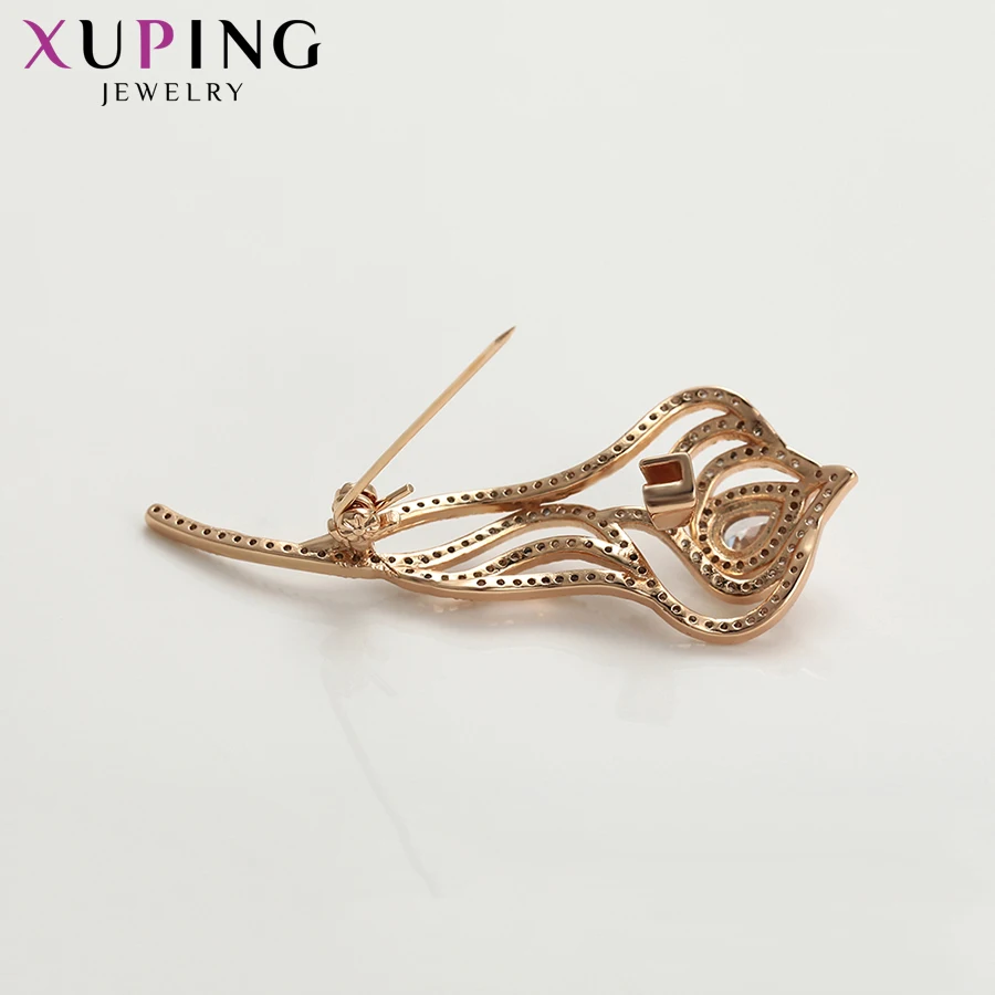 Xuping Новые Элегантные Броши для женщин стильные персонализированные украшения семья День рождения Юбилей вечерние подарки S171-00031