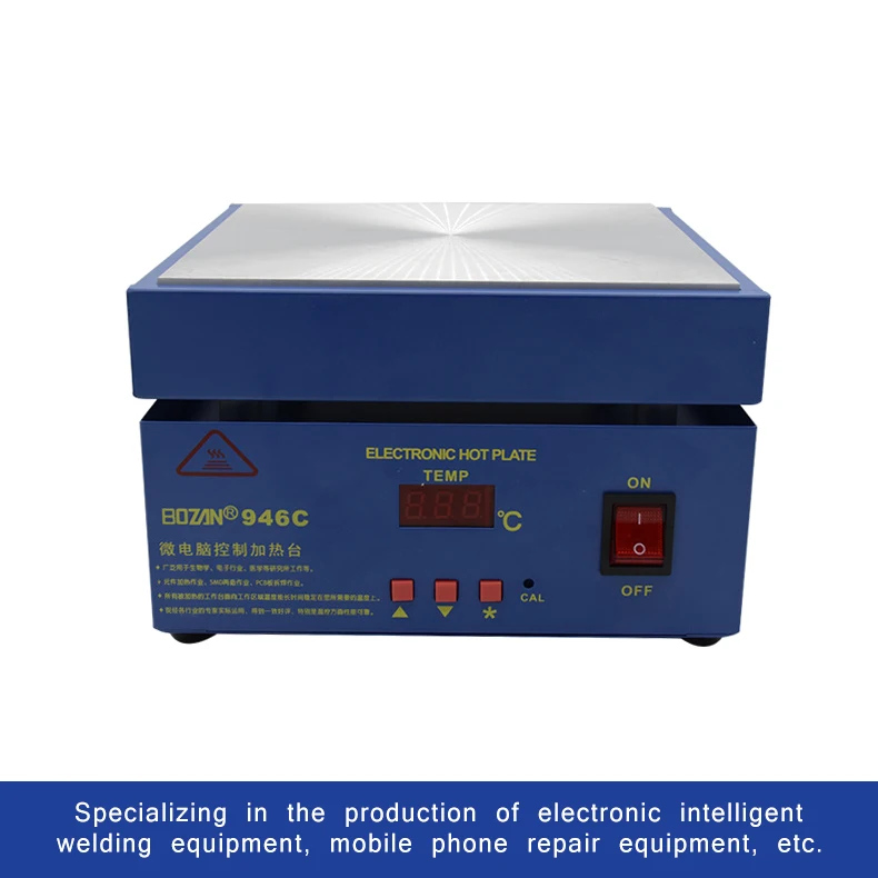 BOZAN 200*200mm Aluminum Substrate Heating Table Constant Temperature