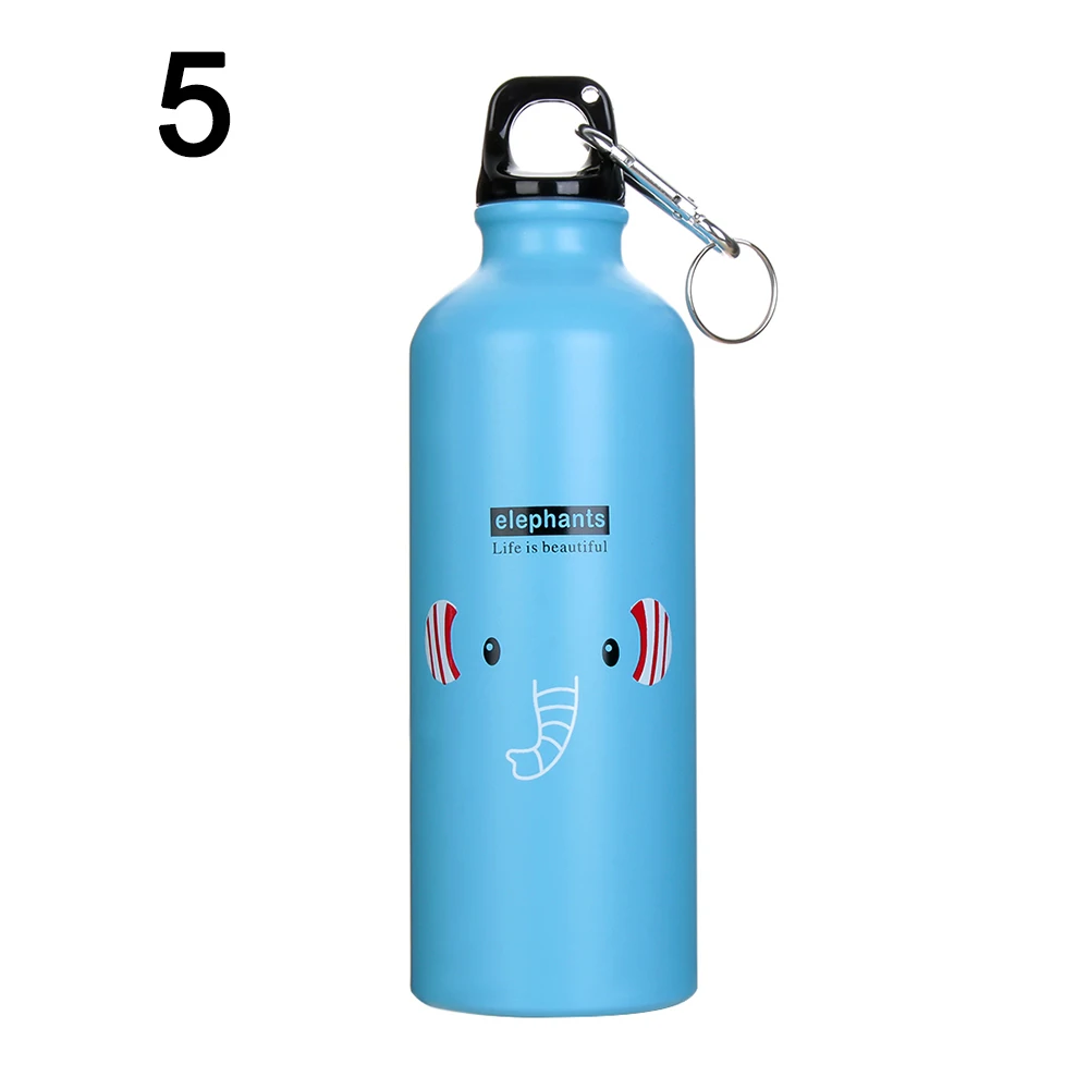 500ml Portable Cute Water Blttle Lovely Animals Outdoor Sports Cycling Camping Hiking Bicycle School Kids Water Bottle