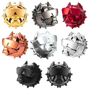 

New Bulldog Car Air Freshener Perfume Clip Fragrance Diffuser Auto Vents Scent Parfum Bulldog Diffuser Car Decor