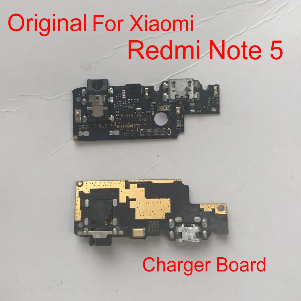 Original Best Microphone Module + USB Charging Port Charge Board Flex Cable Connector Parts For Xiaomi Redmi Note 5 Replacement | Мобильные