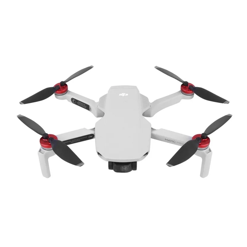 Best GNB 4Pcs/lot for DJI Mavic Mini Accessories Aluminum Alloy Motor Case Dustproof Protection Cover Cap Guard for DJI Mavic Mini Drone 