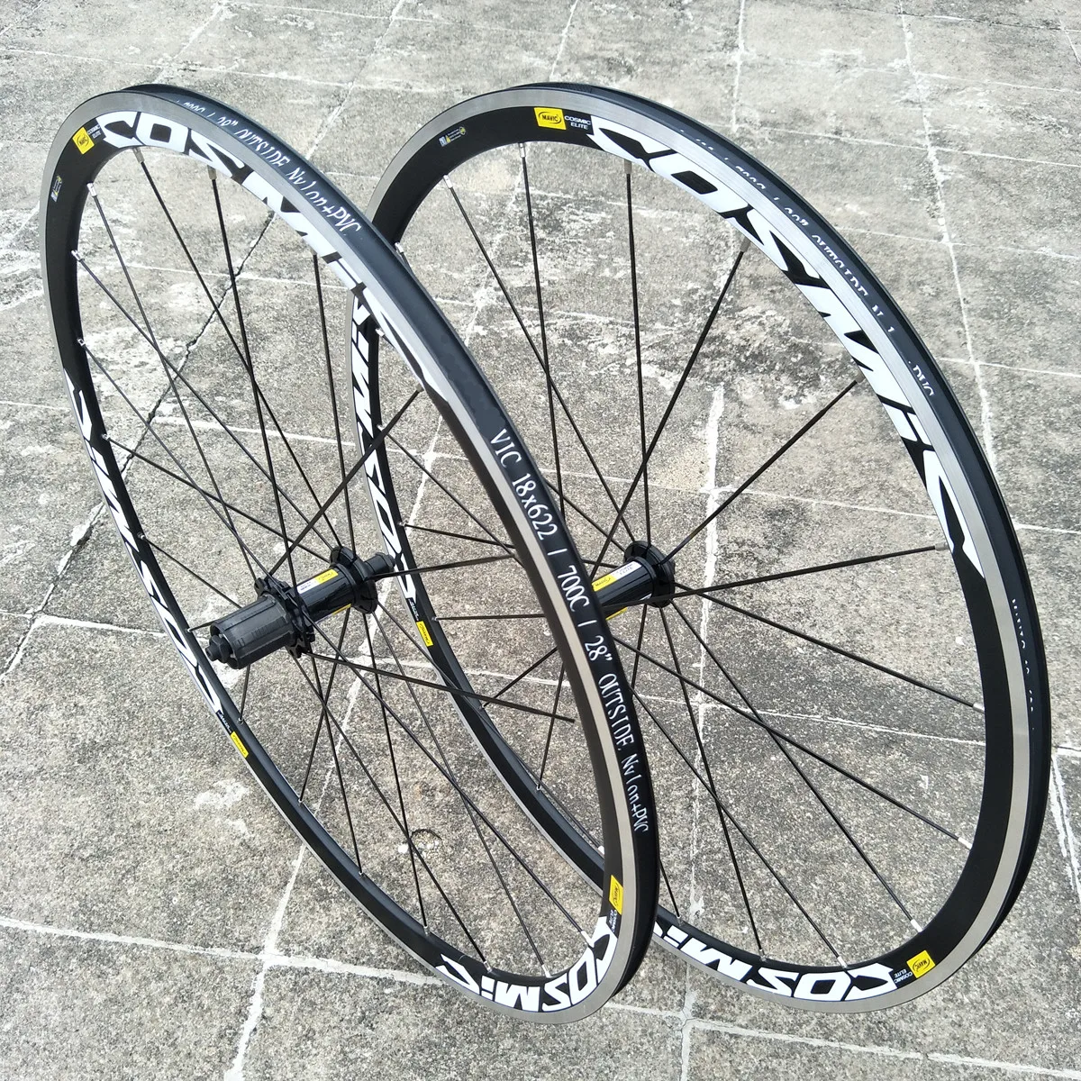 Hot sale Original 700C Cosmic Elite BMX Road Bike Bicycle Wheel Aluminium Alloy V Brake Wheels 30mm Rim Wheelset