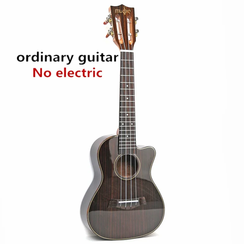 ordinary ukulele Гавайские гитары укулеле 26 акустический Электрический тенор дюймов палисандр гитарный светильник корпус 4 струны Ukelele гитары ra ручной работы зеленый музыкальный Уке - Цвет: ordinary ukulele