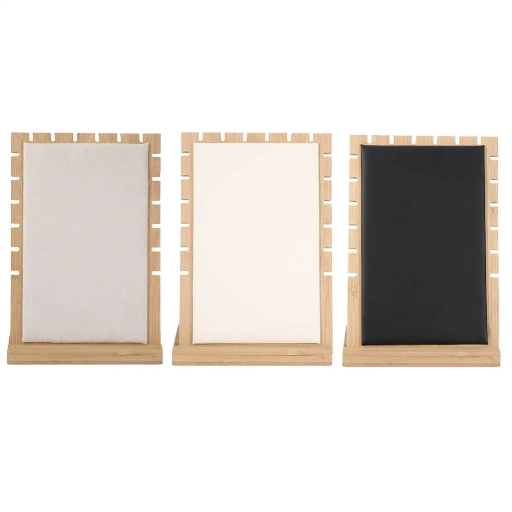 3 Тип деревянные украшения Дисплей держатель модные креативные браслет ожерелье