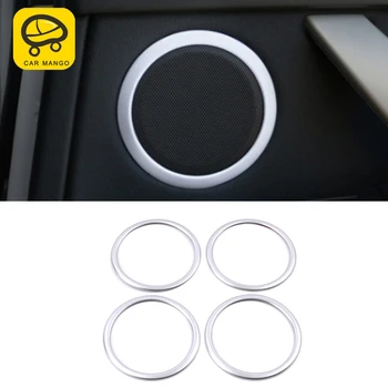 

CARMANGO For BMW 1 Series F20 F21 2012-2019 Auto Car Sound Loudspeaker Circle Ring Sticker Frame Trim Cover Interior Accessories