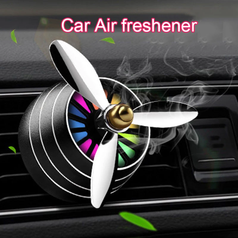 Светодиодный освежитель воздуха для автомобиля из сплава с клипсой