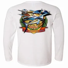 

Long professional Sleeved Fish Shirt - Quick Dry Fishing T-Shirt-Sun Protection Clothing Fishing Jersey