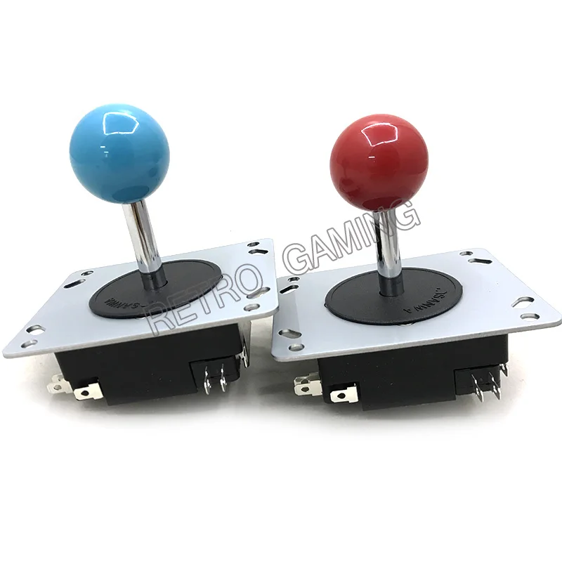 

2pcs Official Original Sanwa Joystick JLW-TM-8 With 35mm Top Ball 4 Way / 8 Way Rocker for Arcade Cabinet Pandora Game Machine