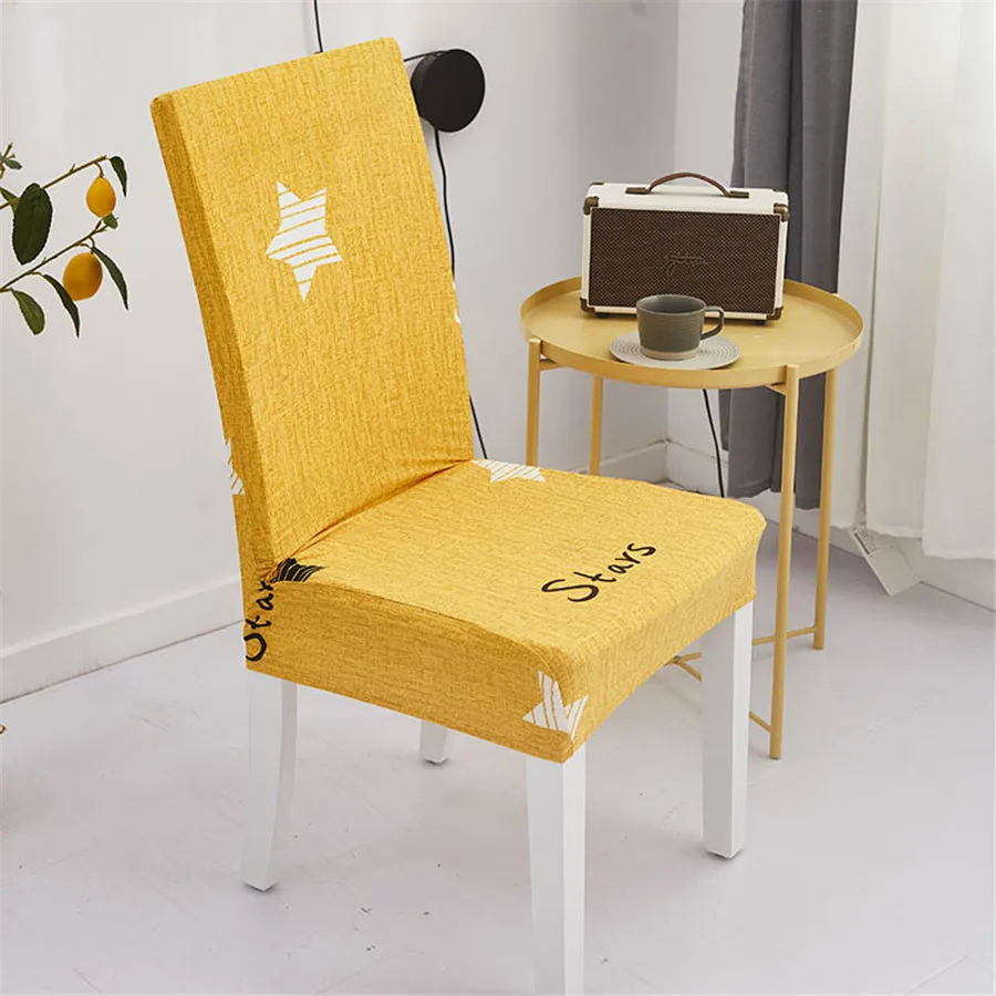 Печатные Эластичные чехлы на кресла протектор сиденья Slipcover стрейч съемные спандекс рождественские покрытия для стула Gifs - Цвет: k730