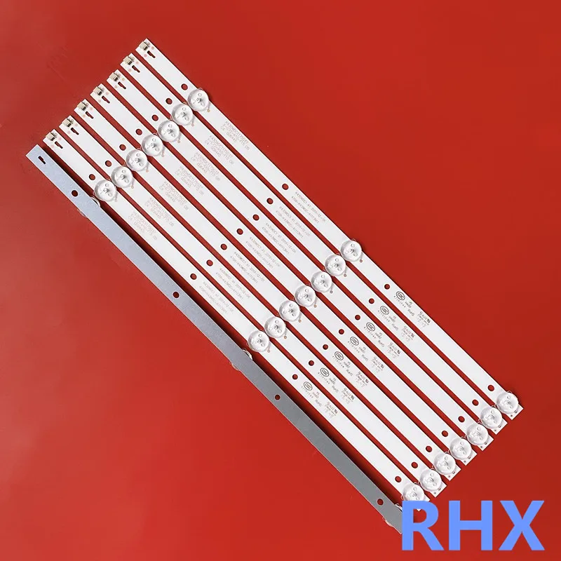 TV Lamp Kits LED Backlight Strips For AOC LE43M3570/60 LE43M3579 LED Bars Bands 4708-K43WDC-A1113N11 Rulers K430WDC1 A1 39CM lcd tv backlight bar