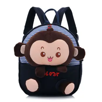 

Kids Cartoon Backpack Kindergarten School Bag Rucksack with Removable Toy 63HC