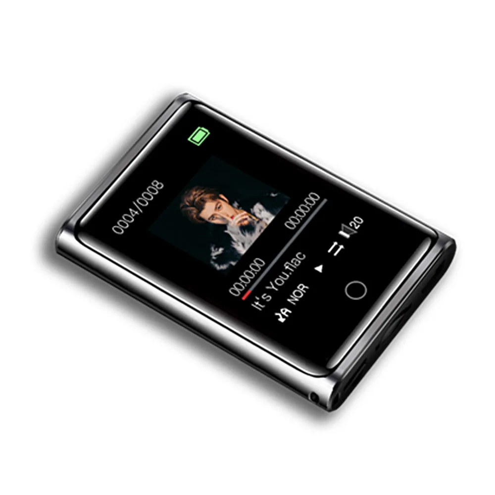 Ruidu M2 Bluetooth MP3-плеер 8 ГБ/40 ГБ 2 дюйма полный сенсорный экран Walkman Видео Радио FM Электронная книга поддержка Micro SD TF карта